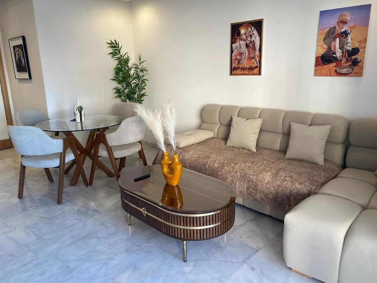 Cozy Apartment With Pool Bd Mohamed 6 Marrakesh 0*,